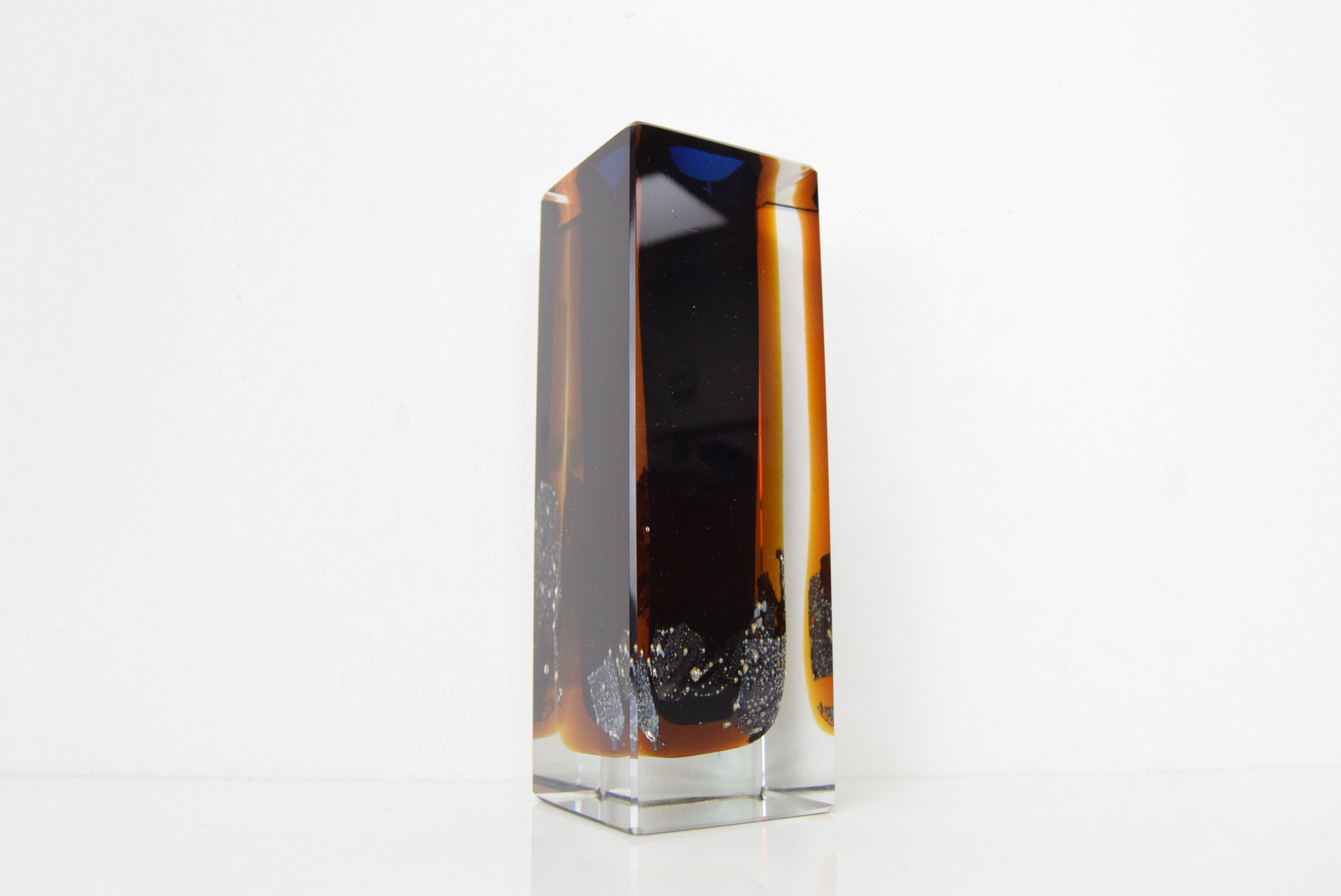 Cut Vase,designed by Pavel Hlava,"Night sky",1950's