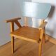 Fauteuil chaise enfant pieds compas