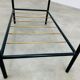 Coffee table 50s glass metal brass sofa tip