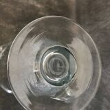 Pitcher - Napoleon III - 1/2 crystal blown and engraved with volutes