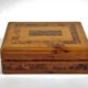 Thuya marquetry box 14 x 11 cm