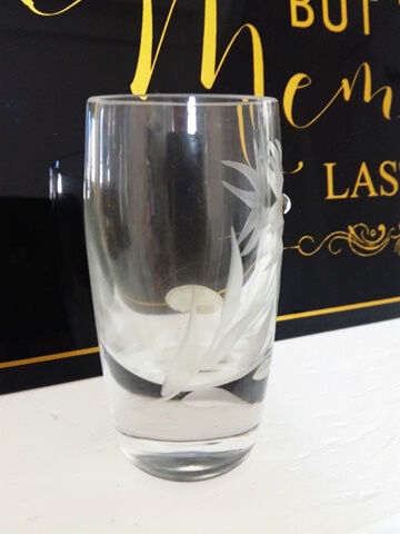 Crystal Lehrer liqueur glass