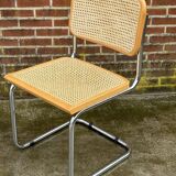 Set of 4 chairs model Cesca B32 designed by Marcel Breuer design
