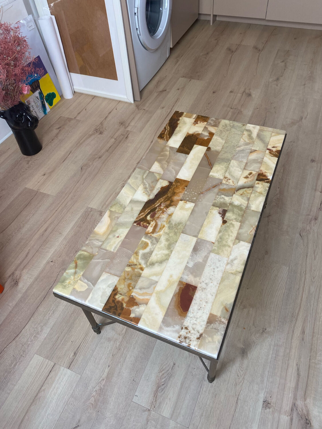 Table basse en marbre