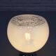 Space Age Glass Italian Table Lamp 70s