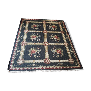 Tapis killim laine tissée 305x260 cm
