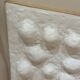 Tableau contemporain texturé relief 3D minimaliste - murmures blancs
