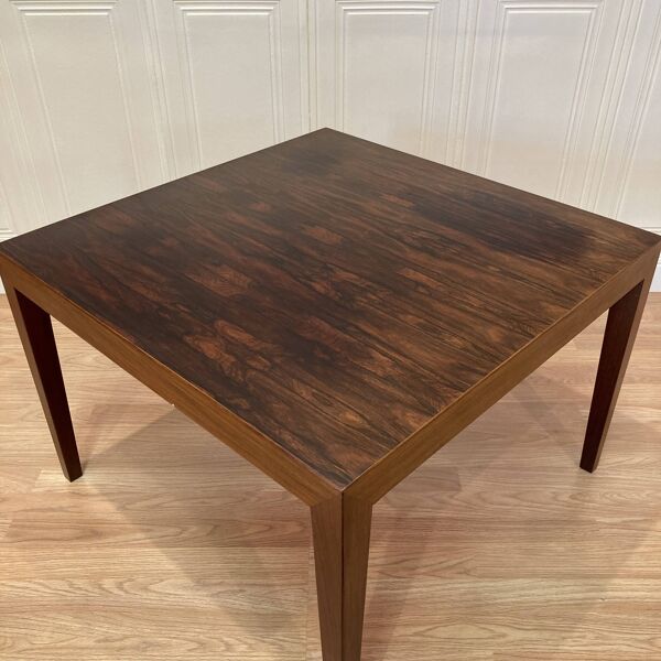 Table basse design et estampille scandinave ''Severin Hansen'' 1950.