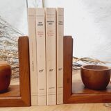 Greenhouse books "Apples" carved wood