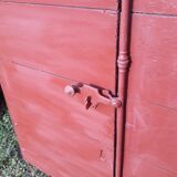 Pair of old openwork shutters