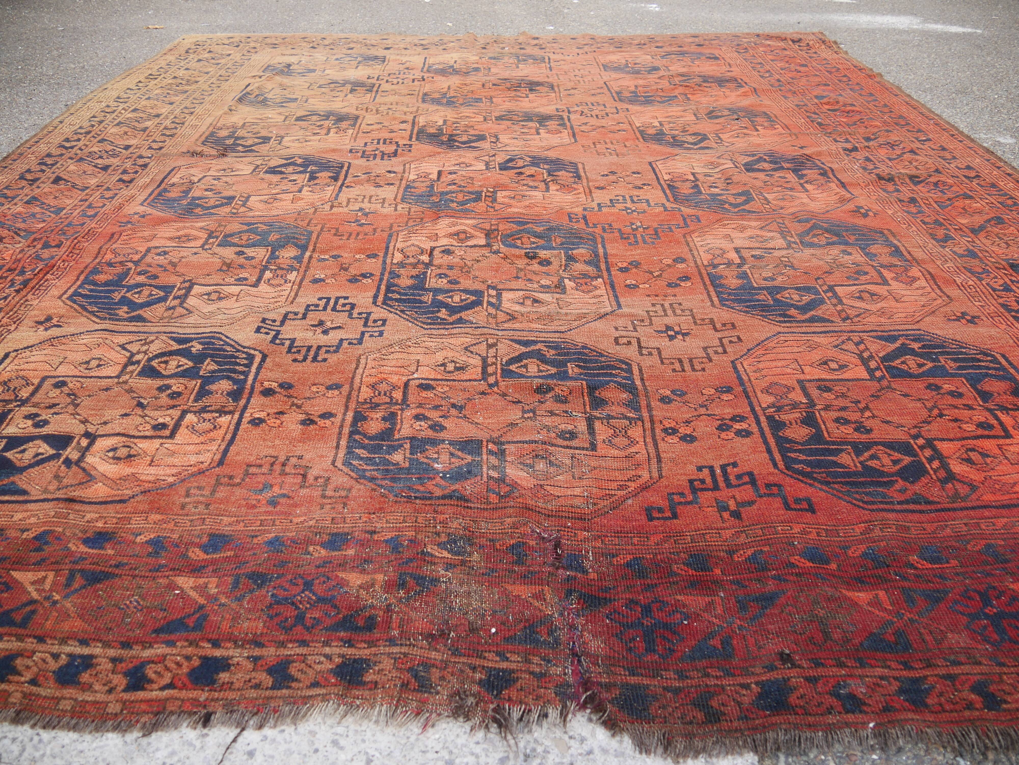 Afghan carpet ersari  285 x  225 cm