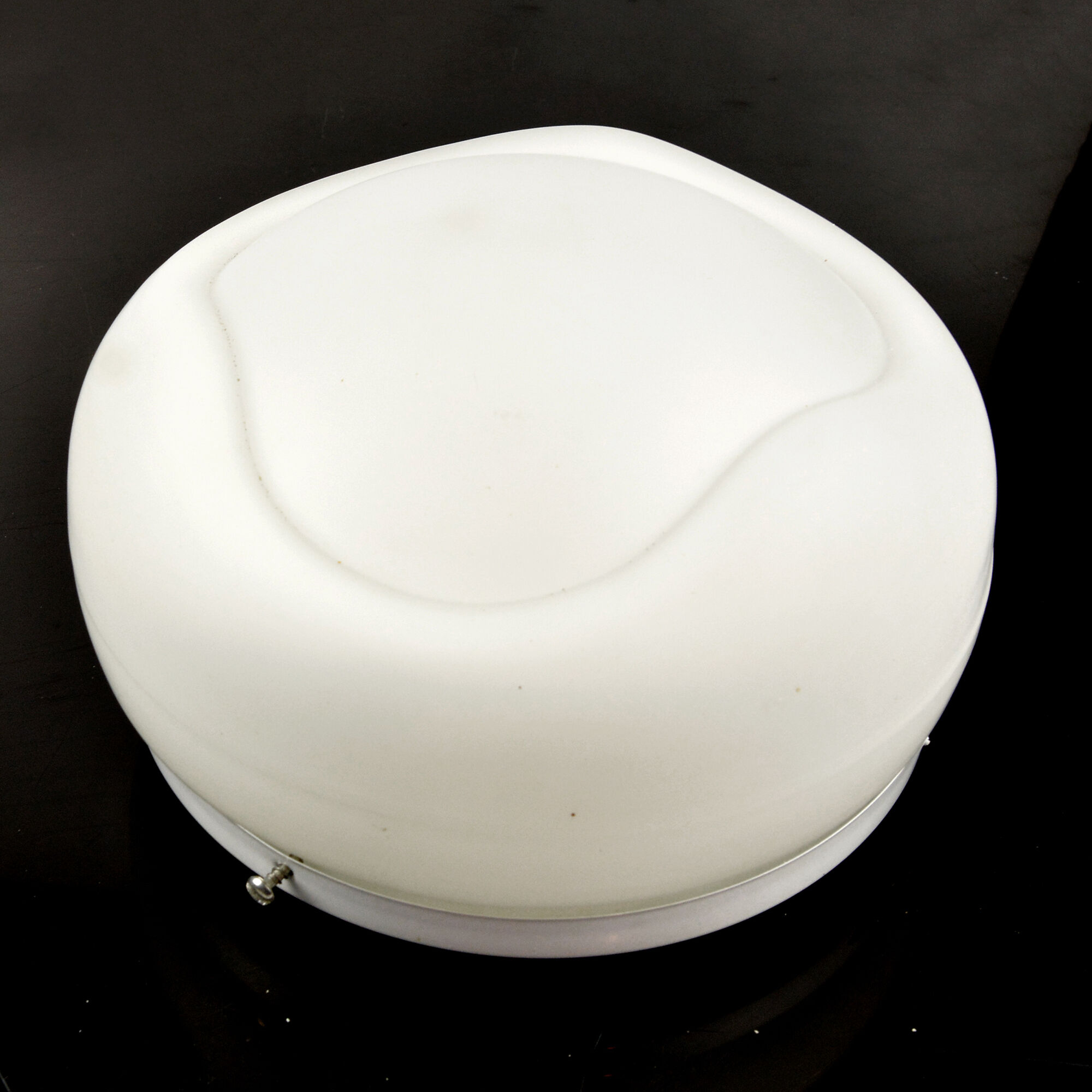White ceiling light organic modern structural by Globo Lighting Germany 1980s