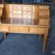 Tiered desk, Carlton cover desk