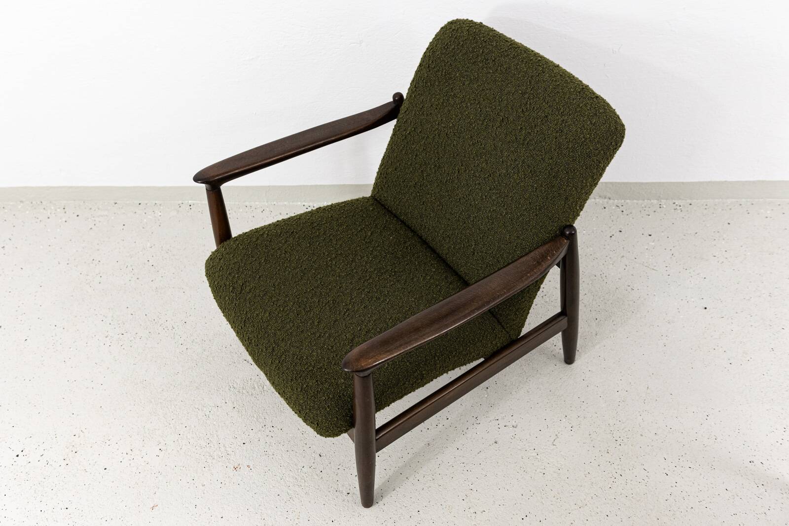 Vintage armchair GFM-64 by Edmund Homa, GFM, Poland, 1960s