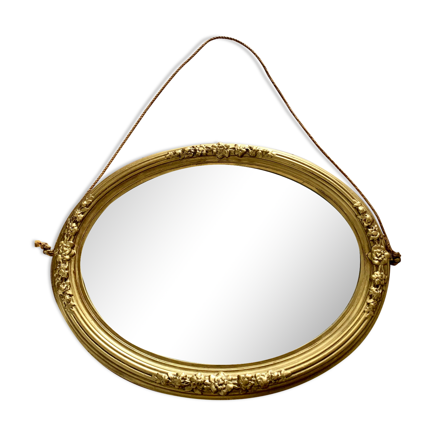 Ancient mirror at the beginning of the 20th century - 49x64cm