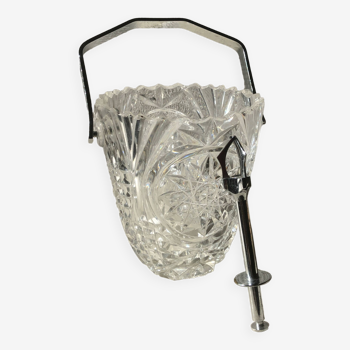 Crystal ice bucket