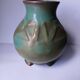 Flamed stoneware vase from the early 20th century