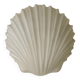 Vintage shell wall lamp, opaline, Limburg Germany 1960