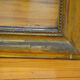 Late 19th century Napoleon III wood and stucco fireplace mirror 87x117cm