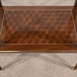 Small Mahogany Living Room Table, Directoire taste – Early 20th century