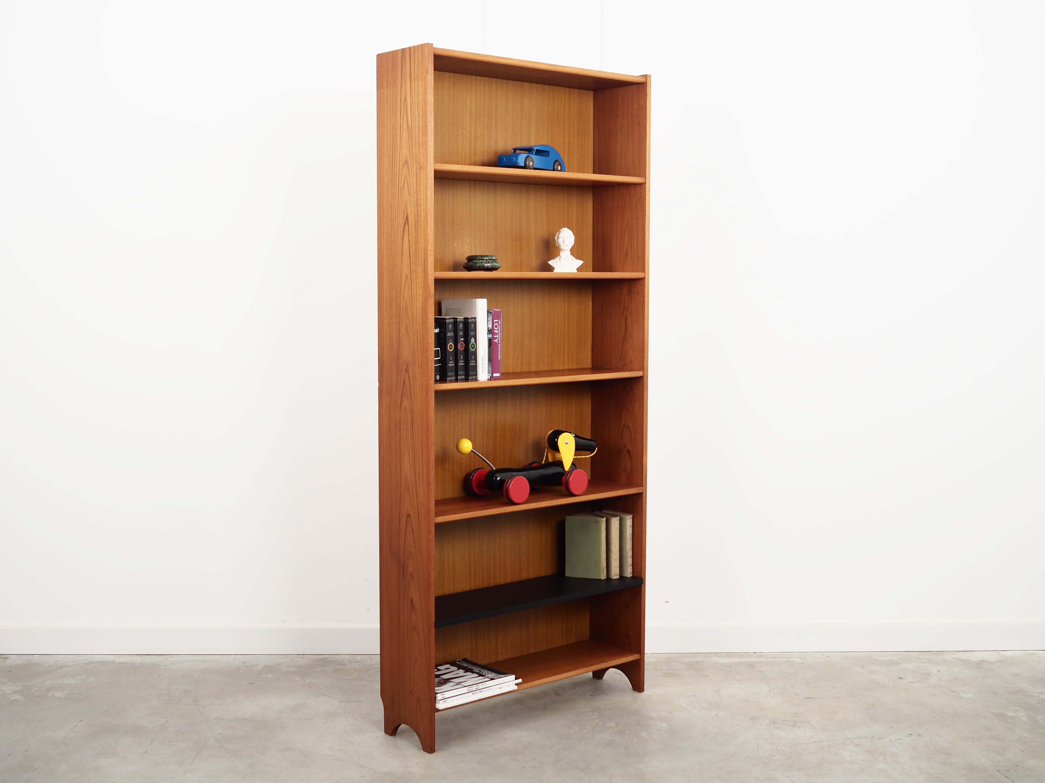 Teak bookcase, Danish design, 1960s, production Denmark