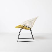 Vintage Harry Bertoia Diamond chair, Knoll, circa 1960s, reupholstered