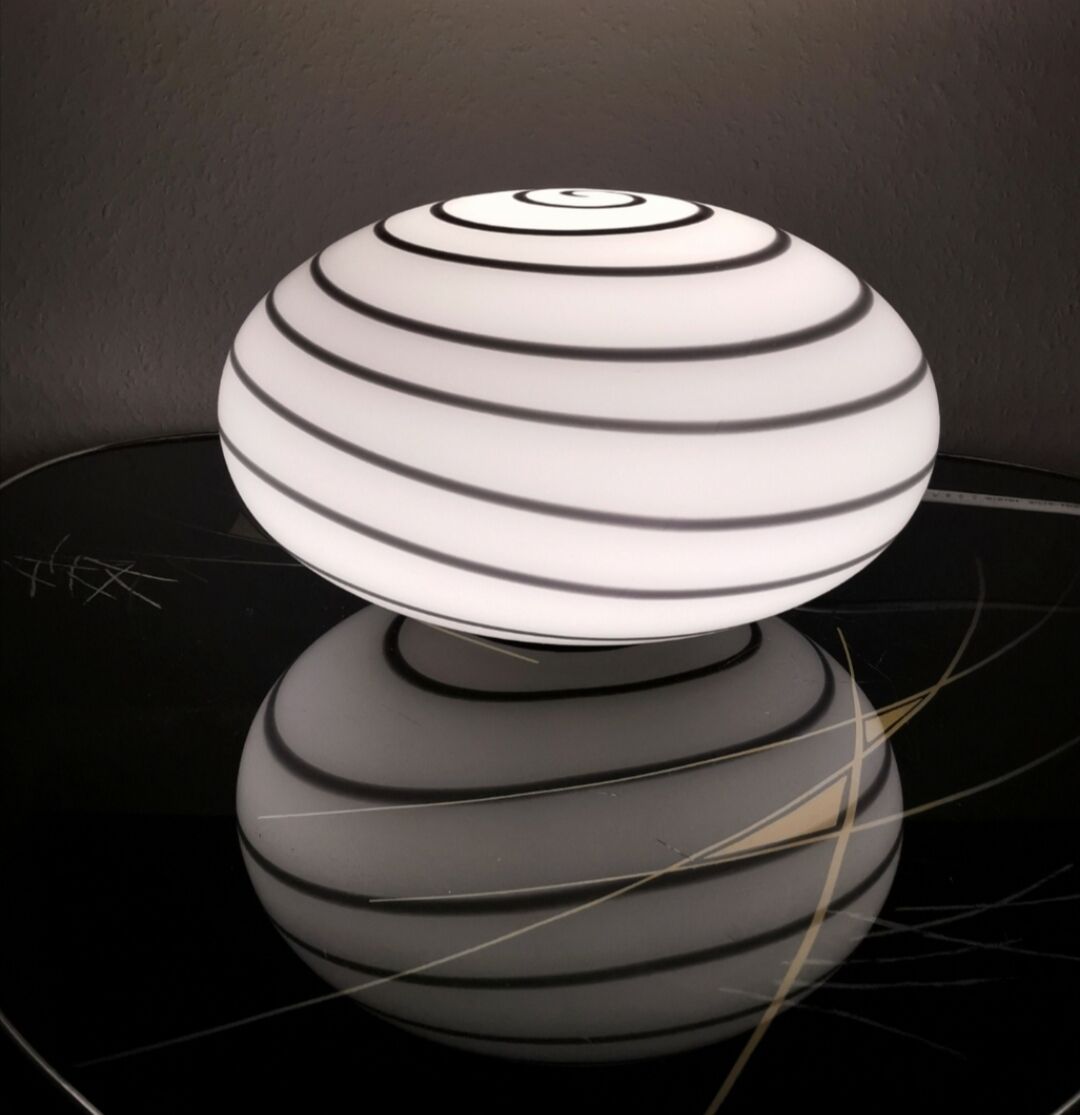 Zebra table lamp 1990