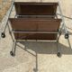 Vintage chrome Textable style folding trolley