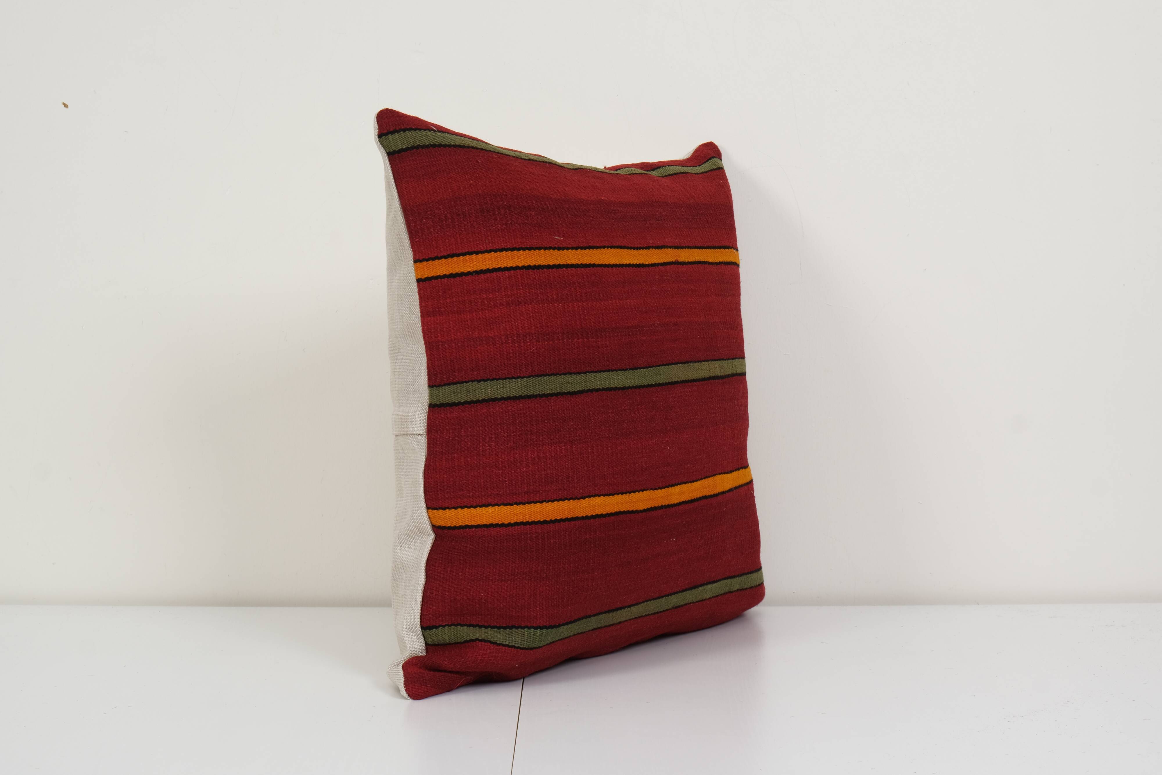 20" x 20" turkish kilim pillow cover