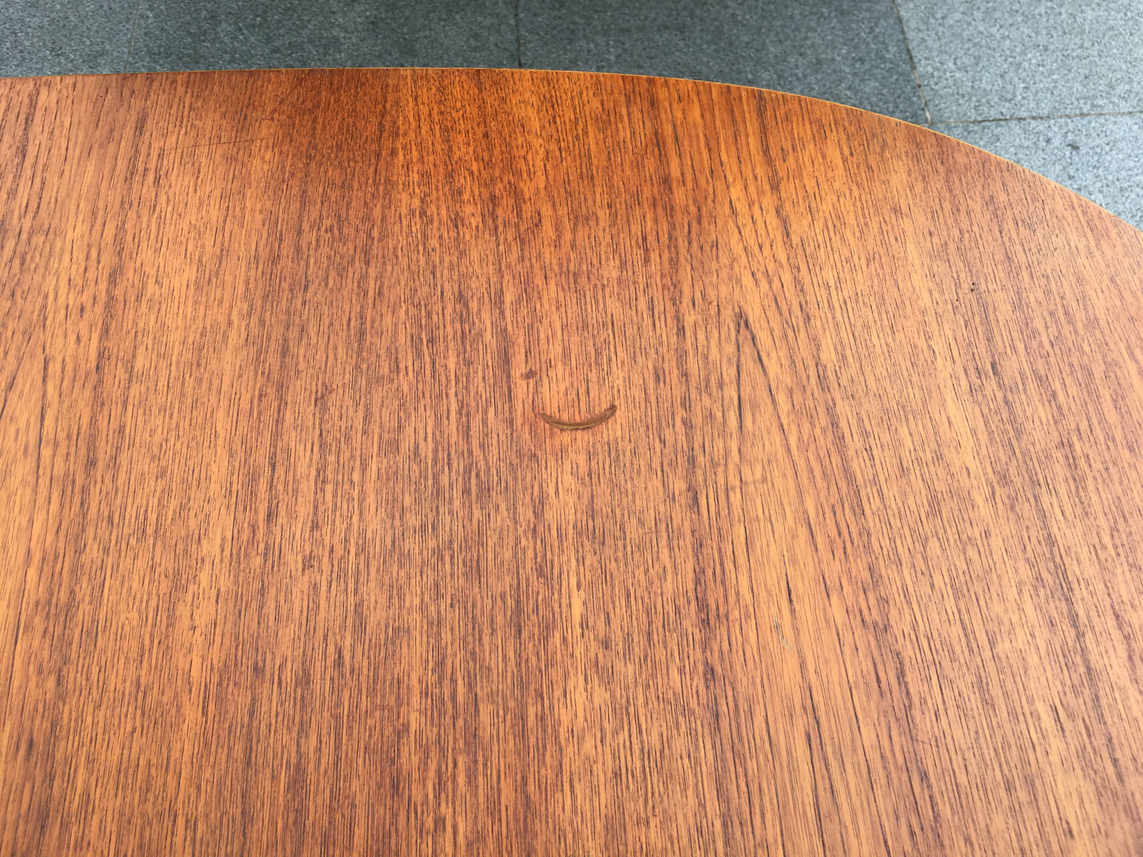 Scandinavian dining table B.fridhagen bodafors Sweden 60s