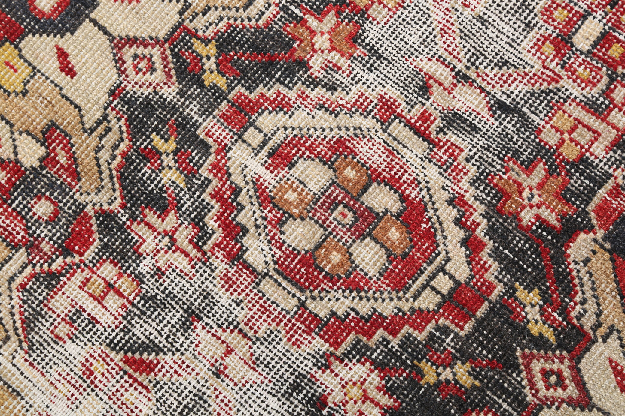 248x123cm red handmade turkish rug