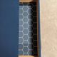 Commode bleue