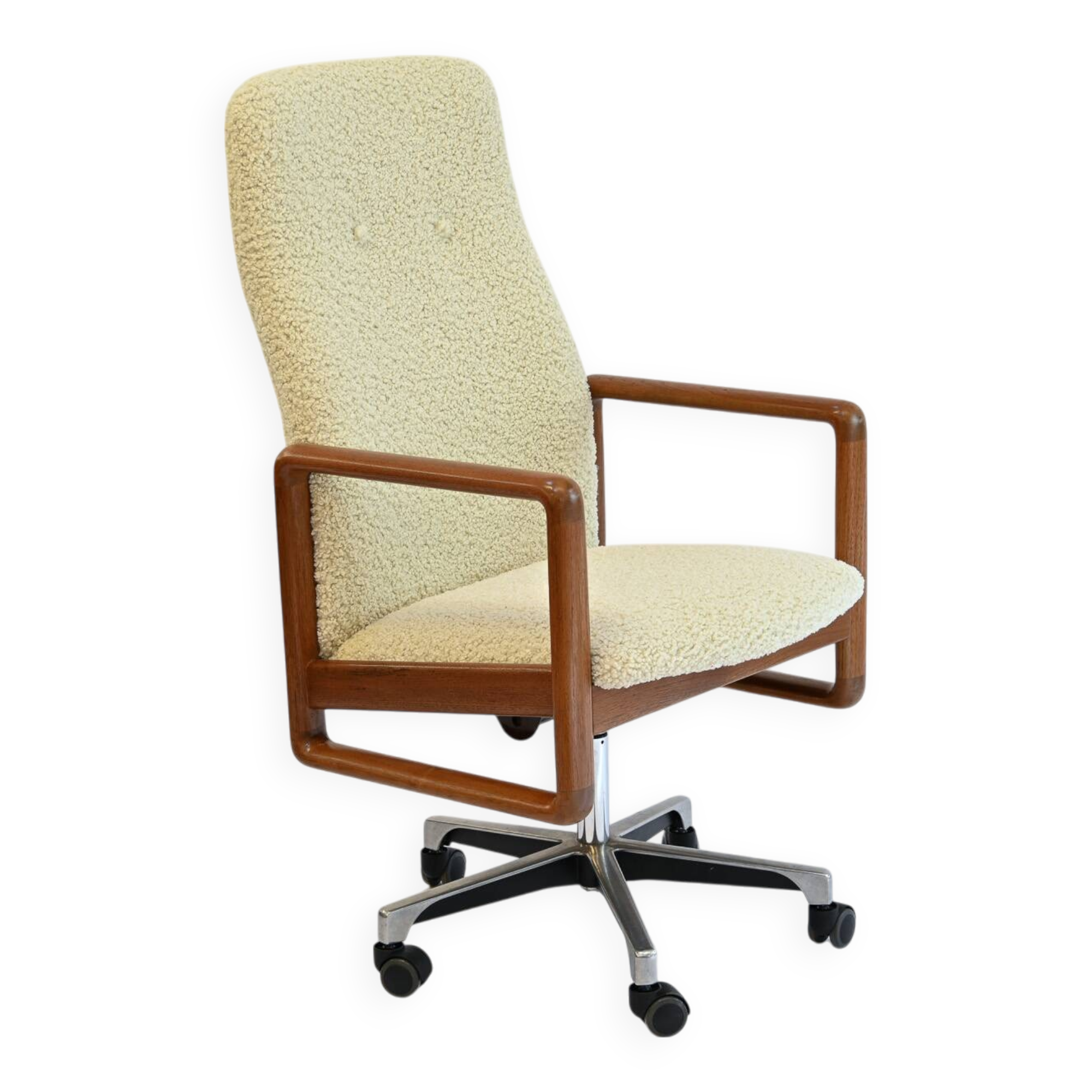 Teak office chair 1960
