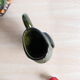 Vintage zoomorphic ceramic rooster pitcher by Poët Laval, Cocorico model, 60s