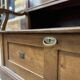 Solid oak entryway furniture