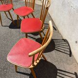 Set of 4 Baumann Sonata bistro chairs