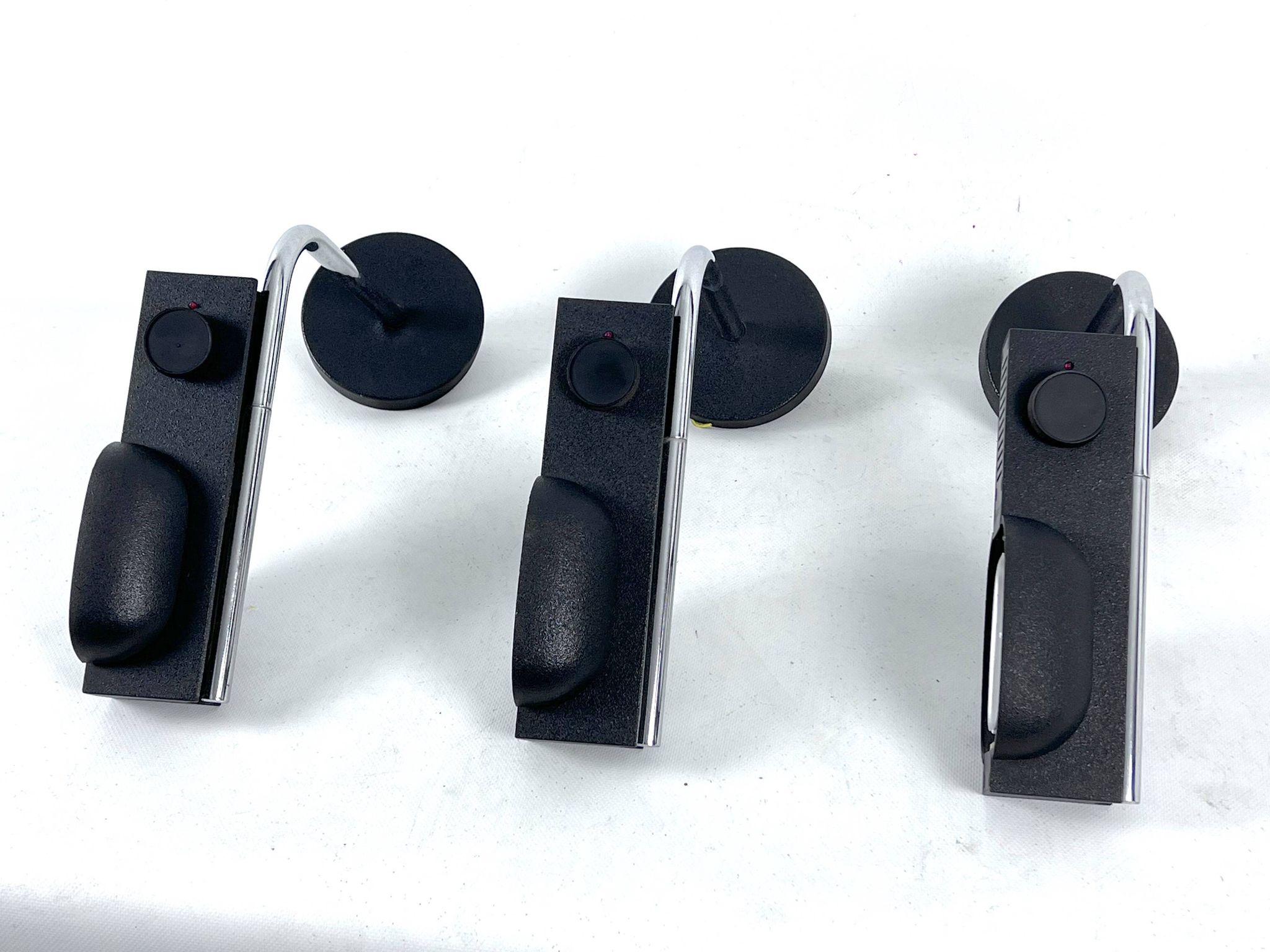 Vintage set of three sconces by Ernesto Gismondi for Artemide. Italy 1980s
