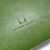 Lime Green Herman Miller Original Vintage Eames DSW Side Shell Chair