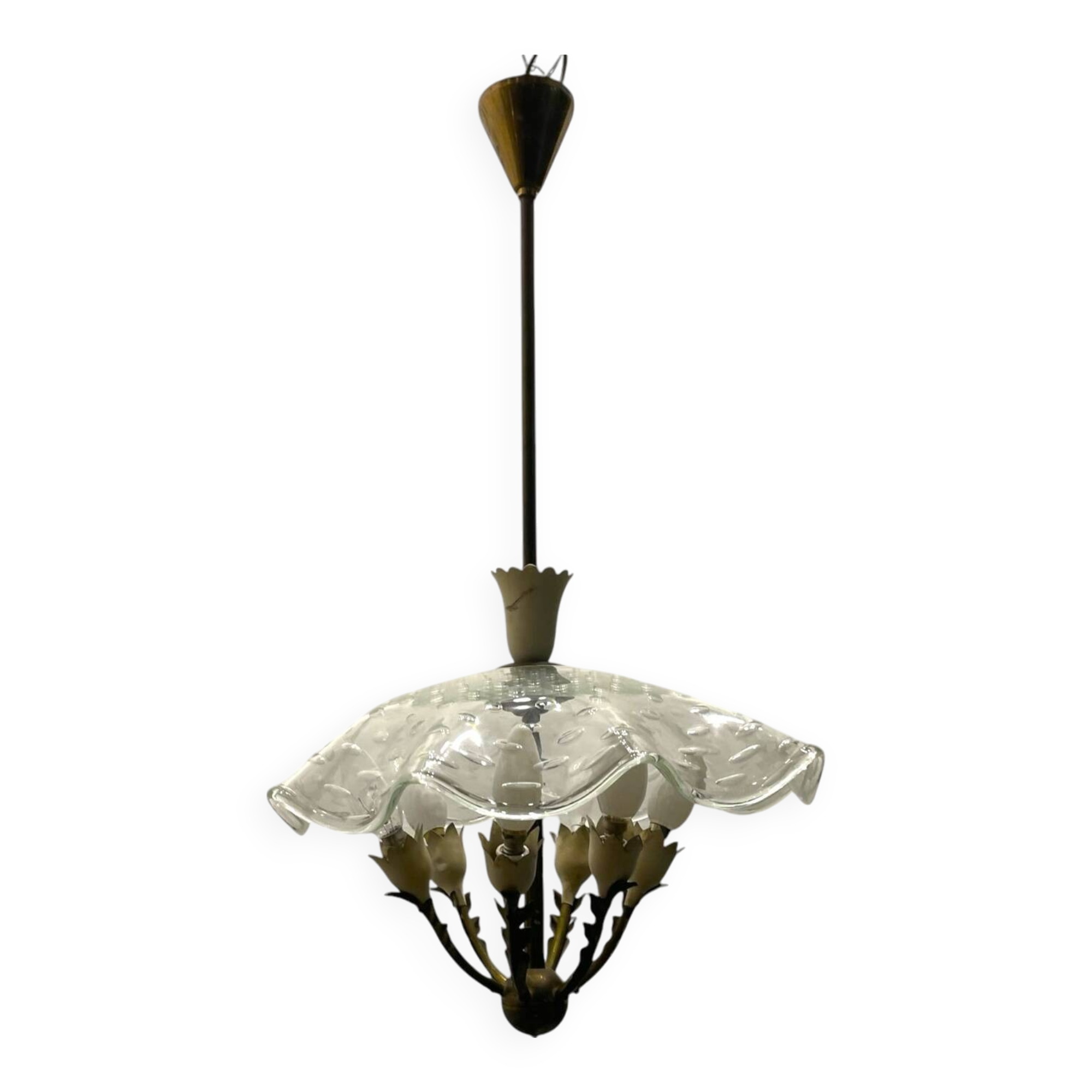 1950’s Murano Glass Light Pendant