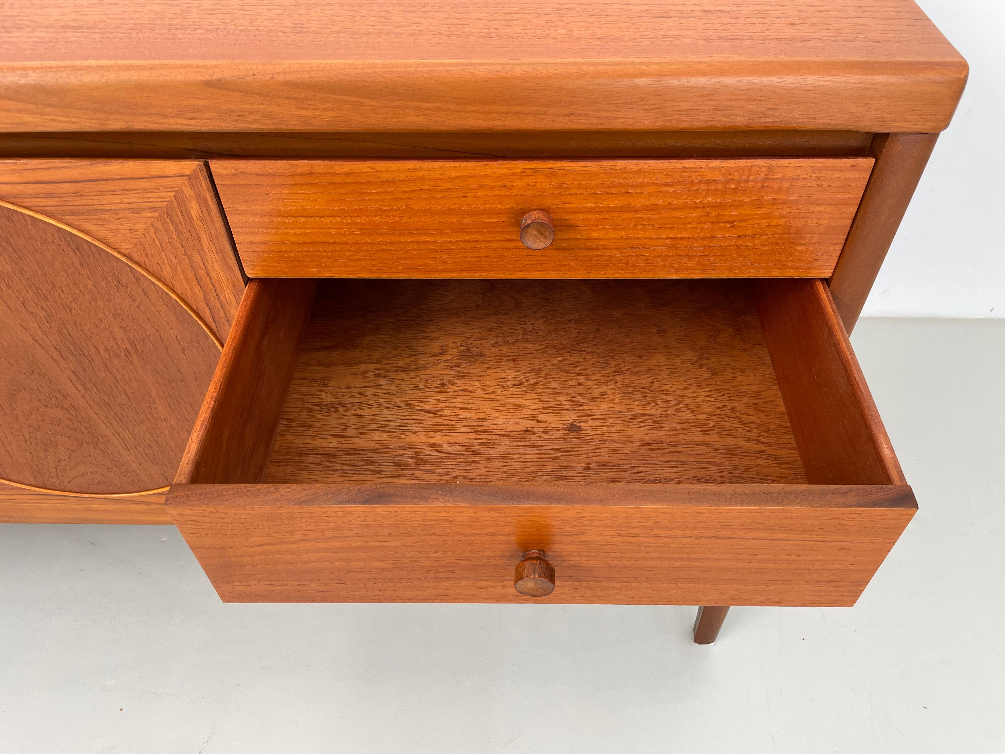 Vintage Nathan "Circle" sideboard 1960's