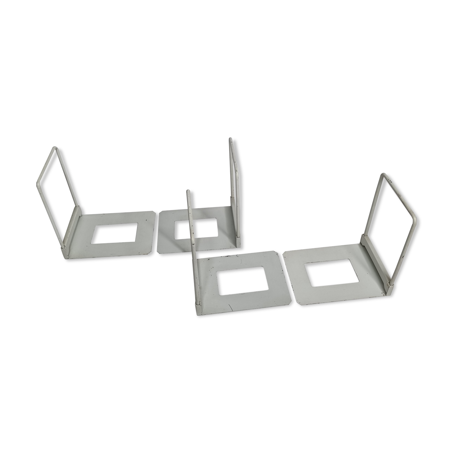 Two pairs of vintage book greenhouse "Element System", West Germany, 80s