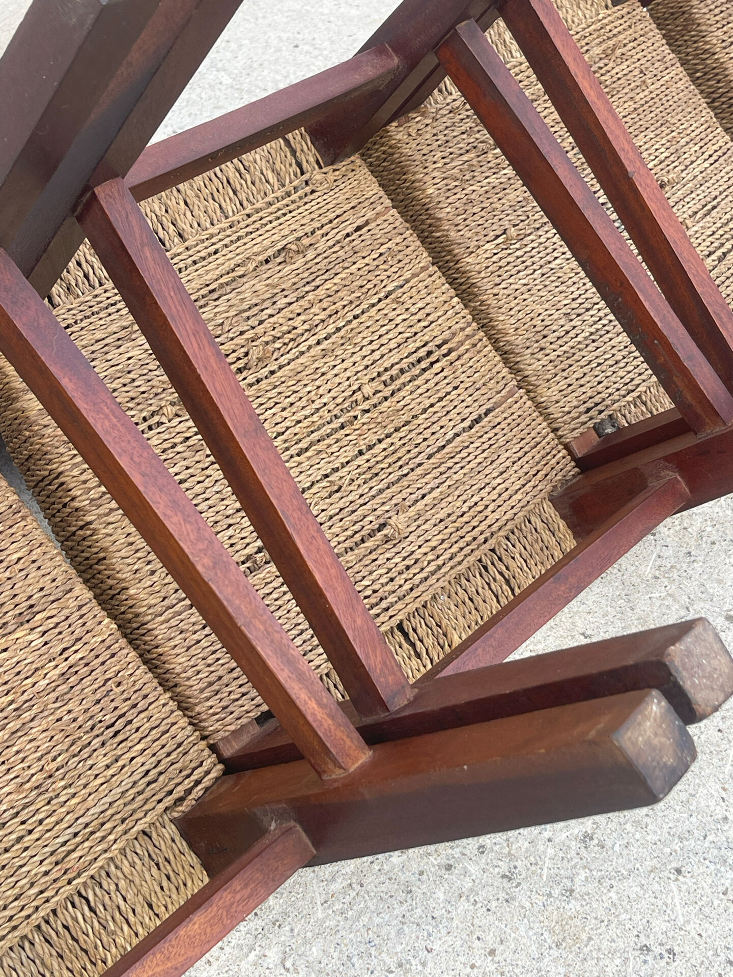 4 modernist chairs from the 1950s.