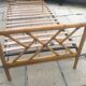 Lit bambou rotin vintage