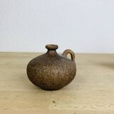 Trio of vintage stoneware vases