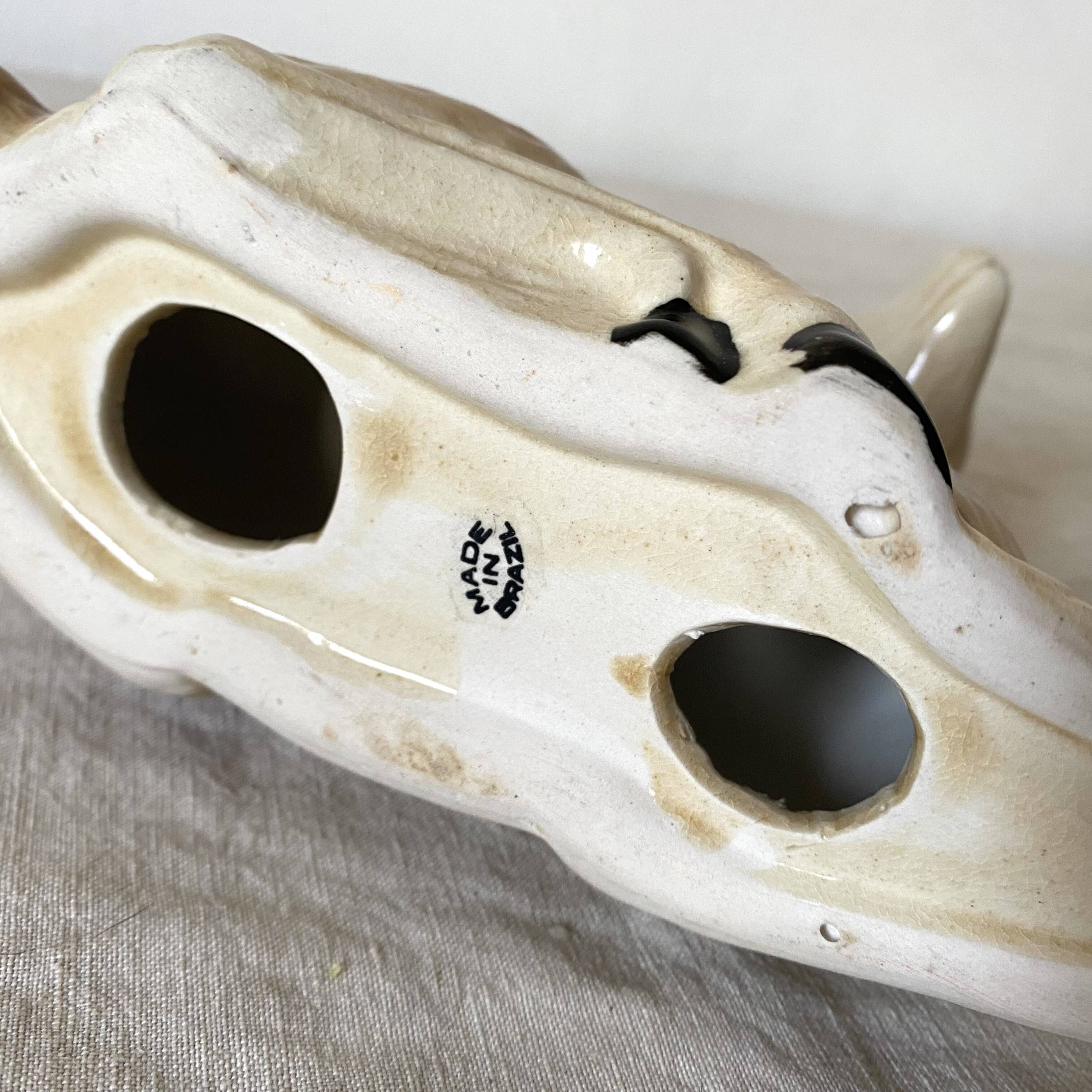 Vintage ceramic deer