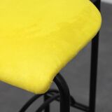 Set of 4 postmodern barstools, 1980s