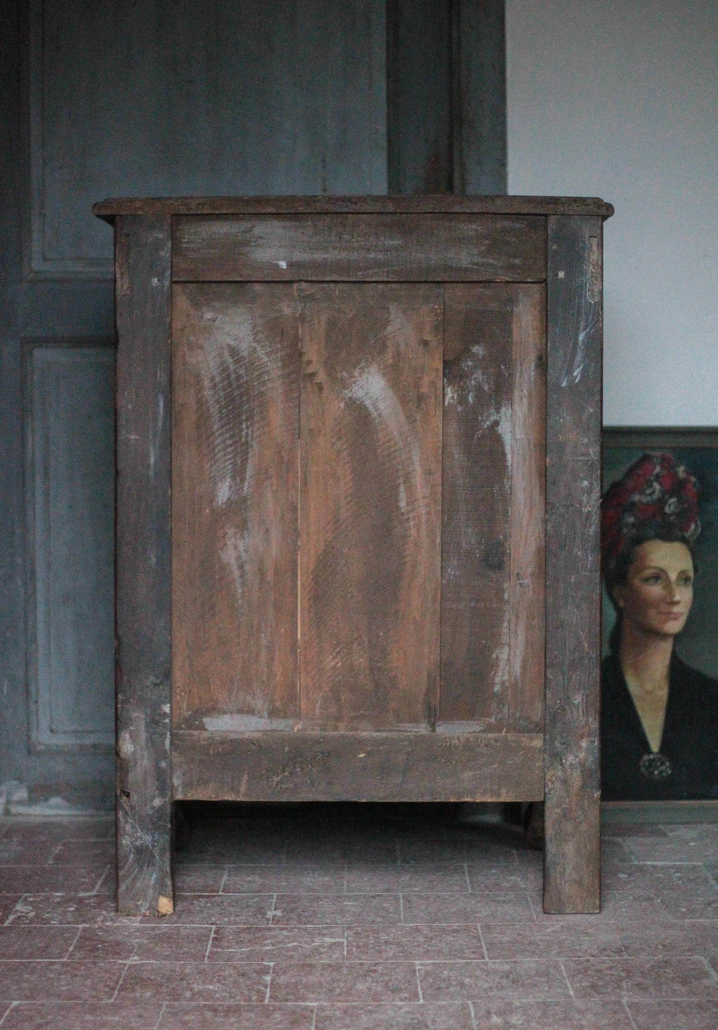 Solid wood confiturier, antique wood storage furniture, wood furniture.