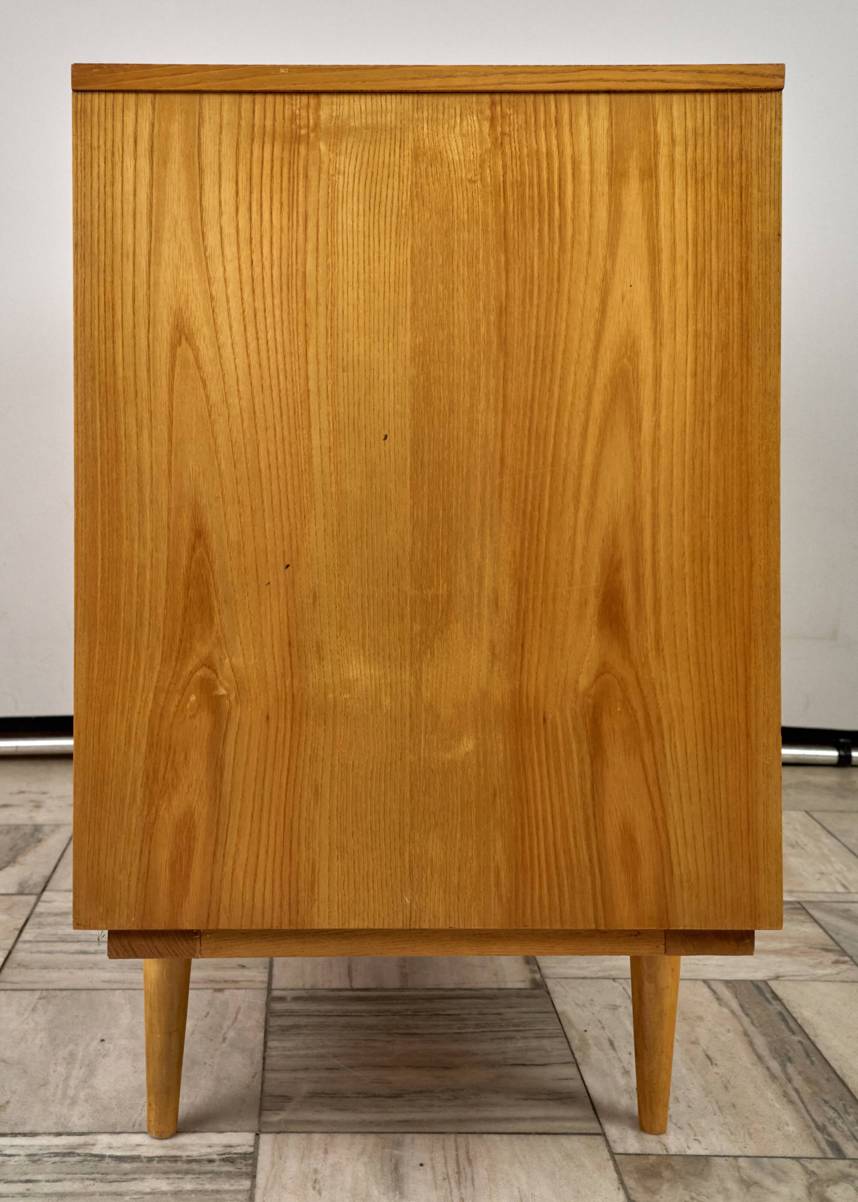 Vintage Bedding Cabinet, 1960s, Czechoslovakia