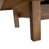 Vintage daybed with drawers 1960s in teak minimalist design