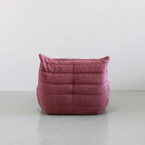 Driver "Togo" microfiber rose designed by Michel Ducaroy 1973